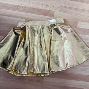 Gold Women's Skirt